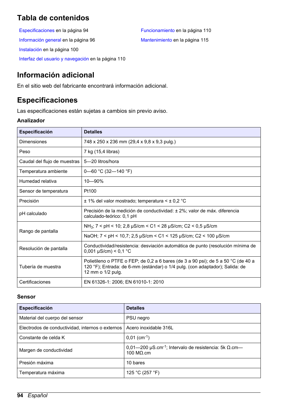 Hach-Lange POLYMETRON 9523 Basic User Manual User Manual | Page 94 / 254