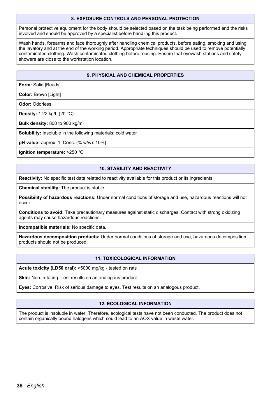 Hach-Lange POLYMETRON 9523 User Manual User Manual | Page 40 / 44