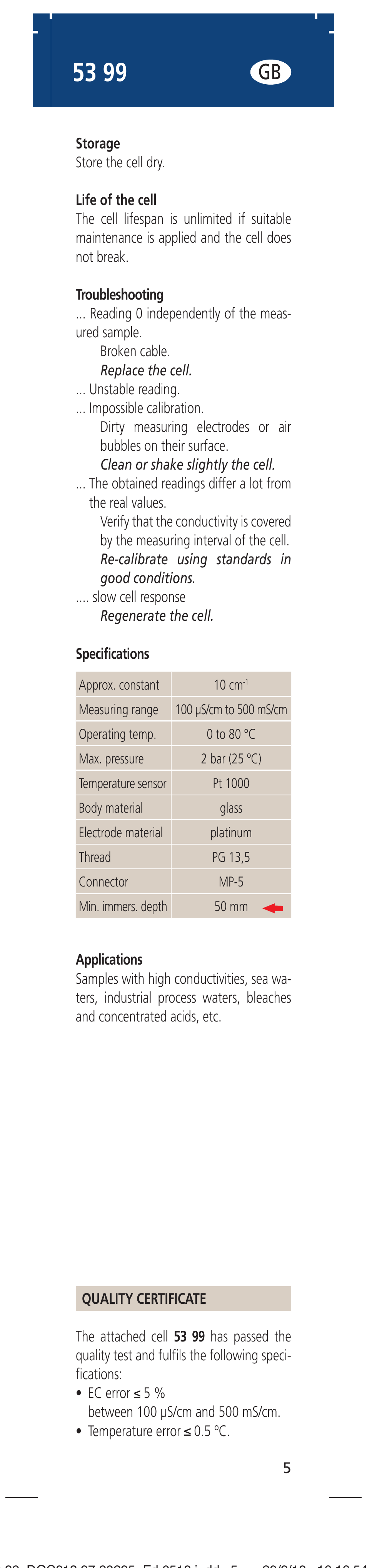 Hach-Lange LZU5399 User Manual | Page 5 / 16