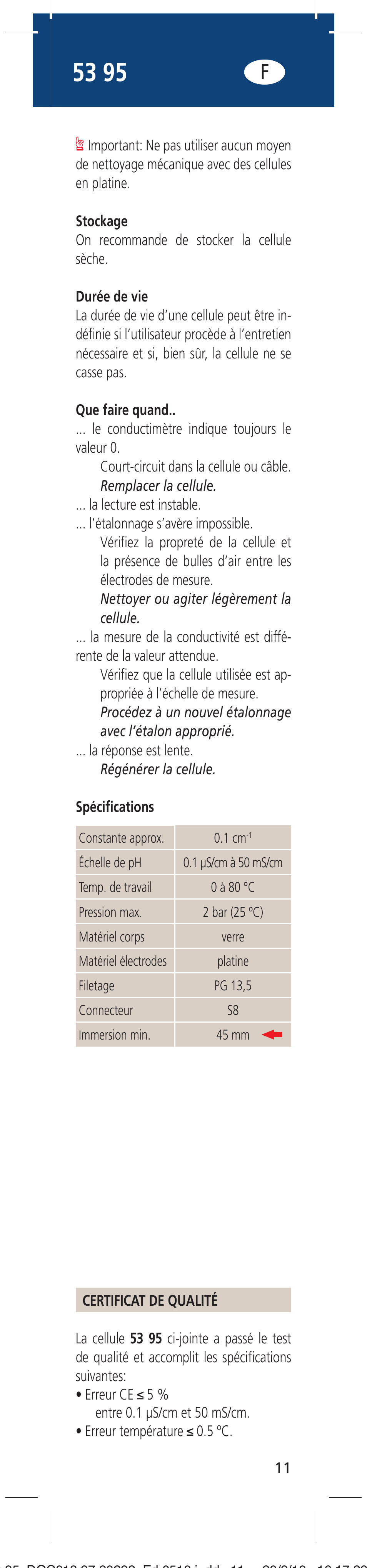 Hach-Lange LZU5395 User Manual | Page 11 / 16