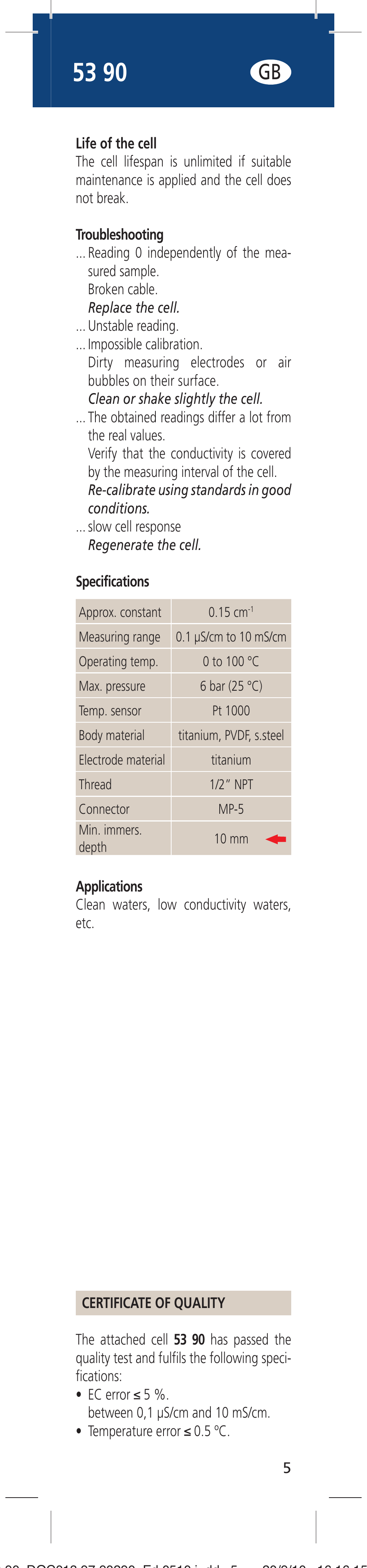 Hach-Lange LZU5390 User Manual | Page 5 / 16