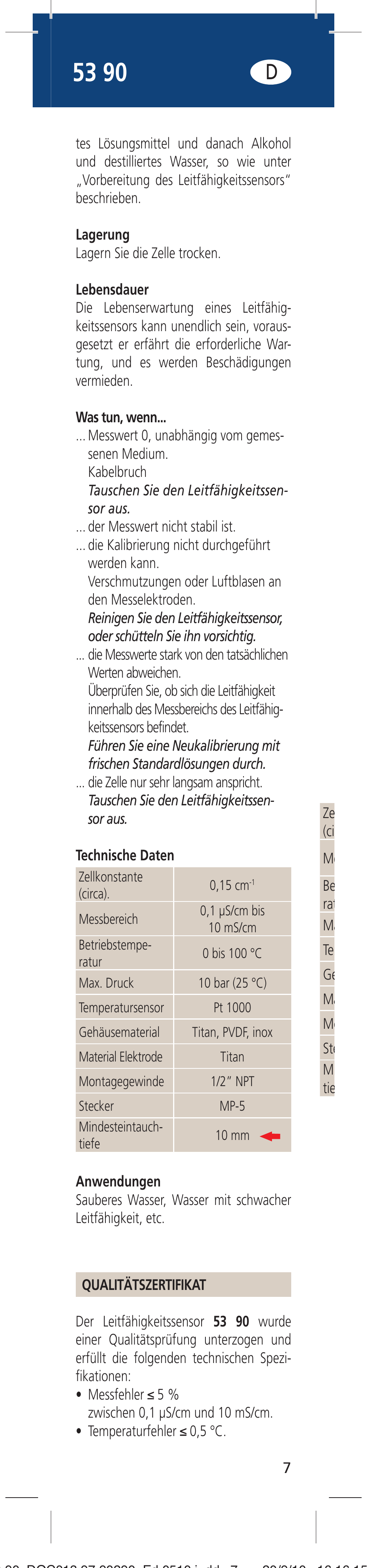 Hach-Lange LZU5390 User Manual | Page 7 / 16