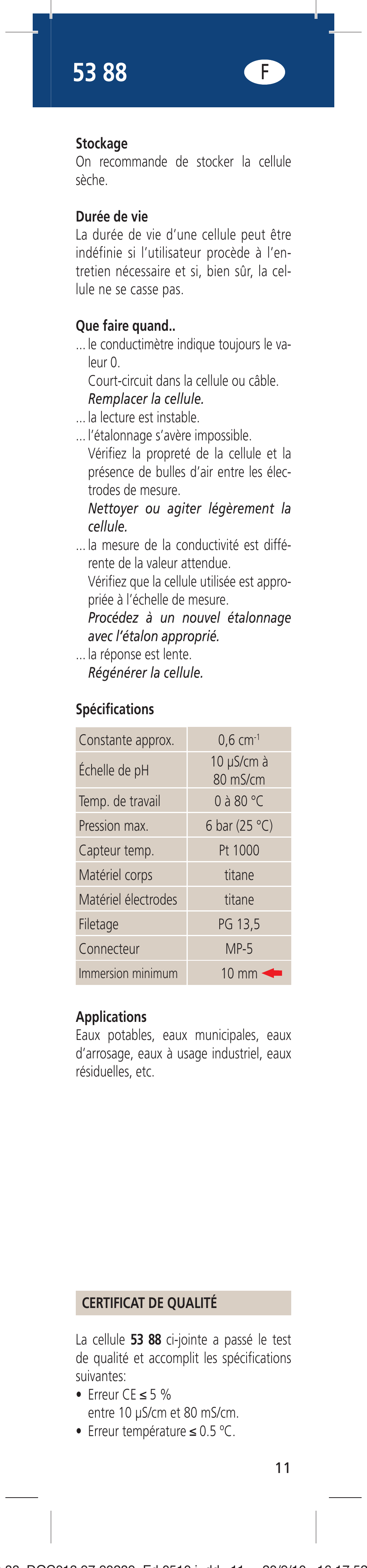 Hach-Lange LZU5388 User Manual | Page 11 / 16