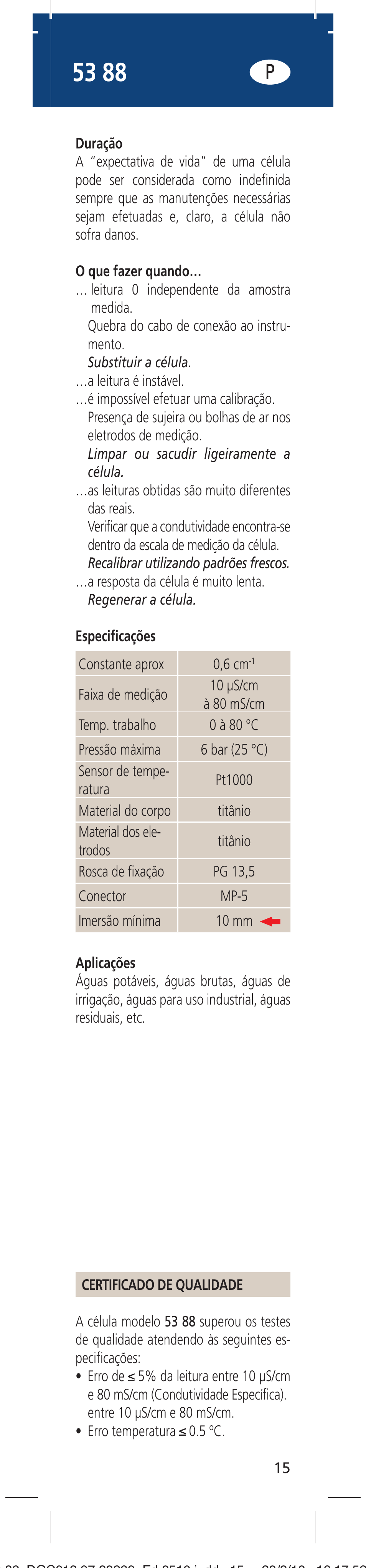Hach-Lange LZU5388 User Manual | Page 15 / 16
