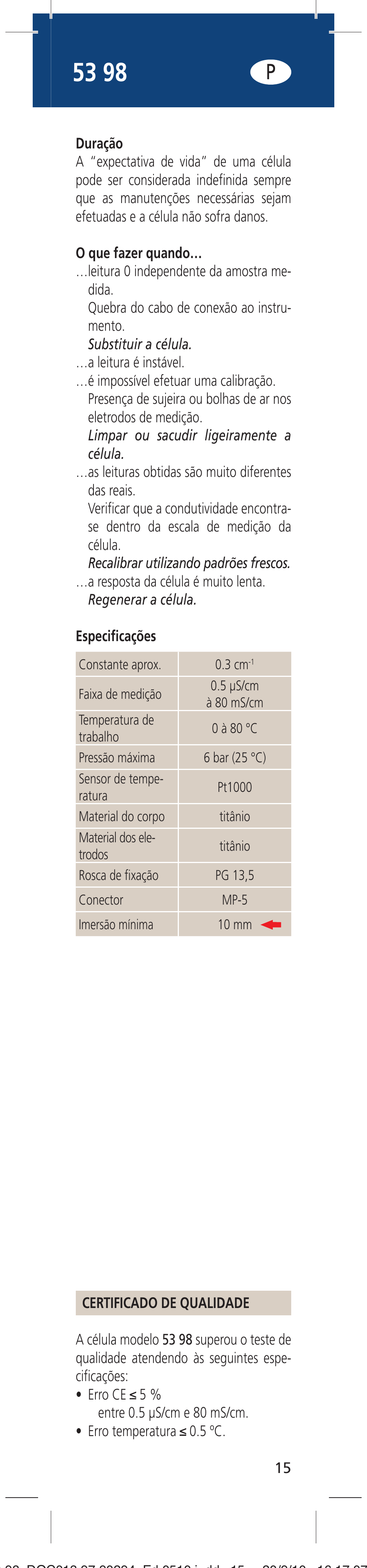 Hach-Lange LZU5398 User Manual | Page 15 / 16