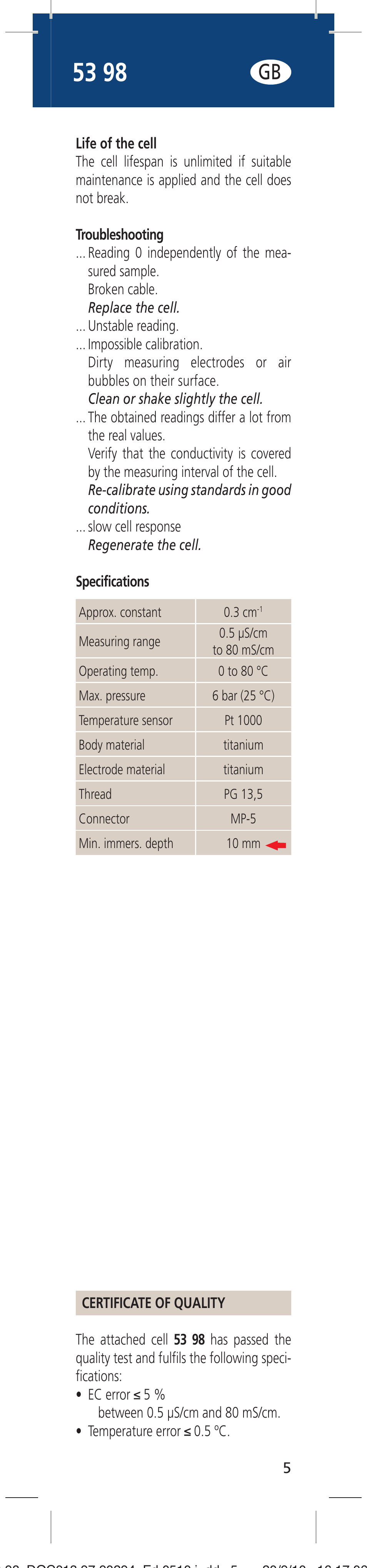 Hach-Lange LZU5398 User Manual | Page 5 / 16