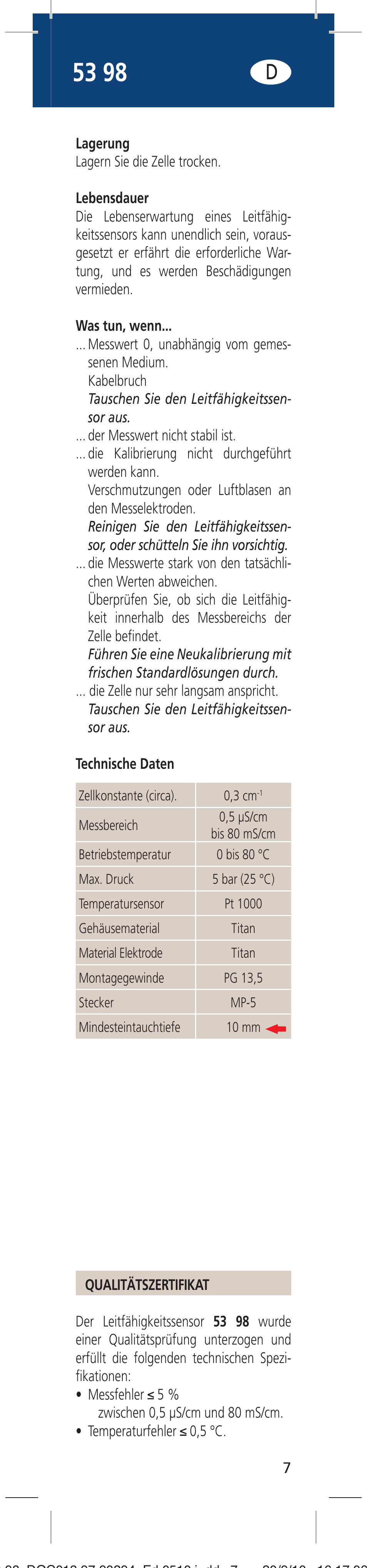 Hach-Lange LZU5398 User Manual | Page 7 / 16