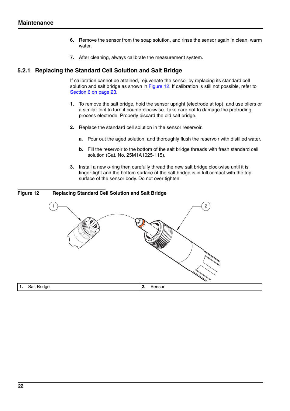 Maintenance | Hach-Lange pHD sc User Manual | Page 28 / 44