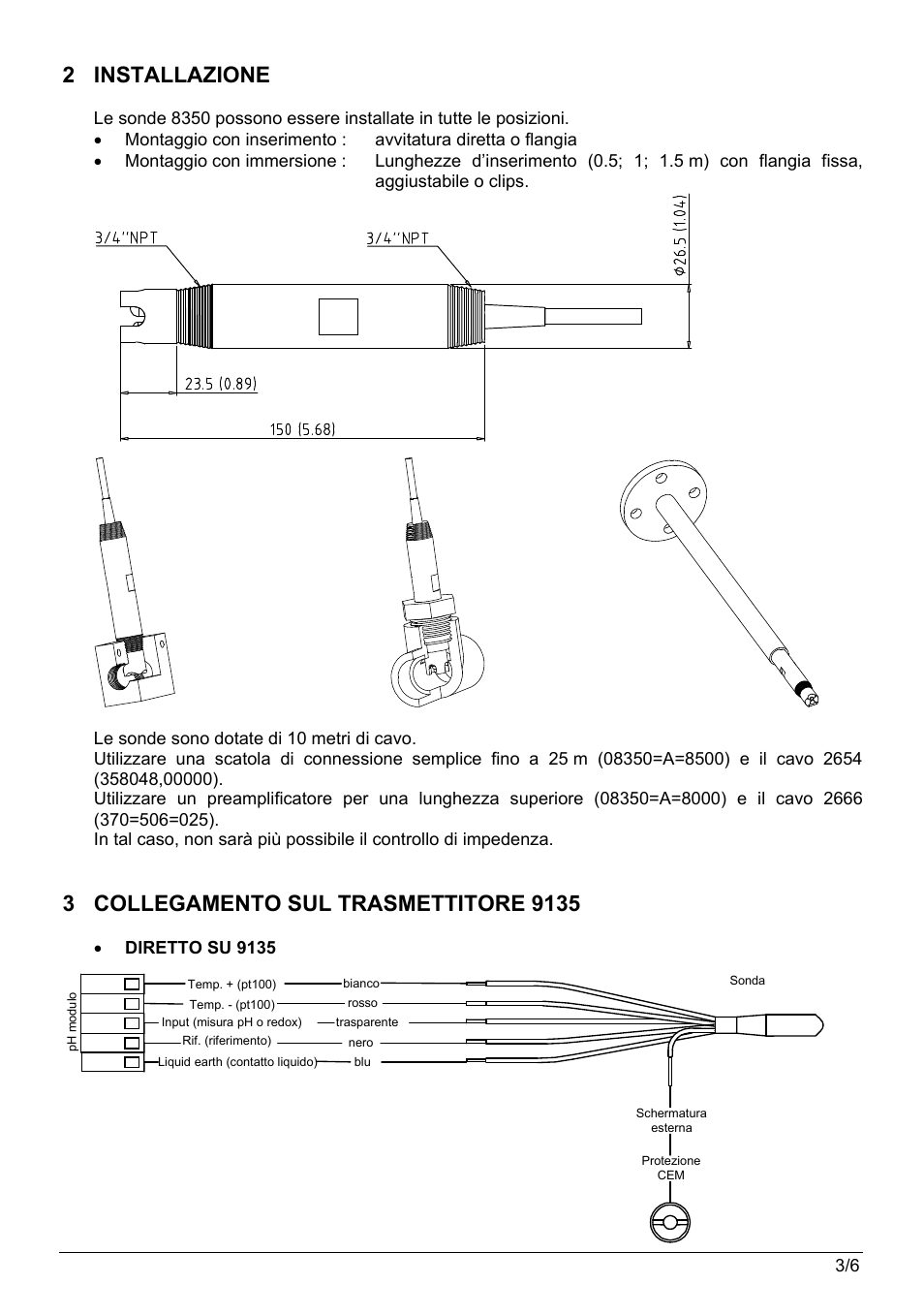 2 installazione | Hach-Lange POLYMETRON 8350_8351 User Manual User Manual | Page 31 / 36