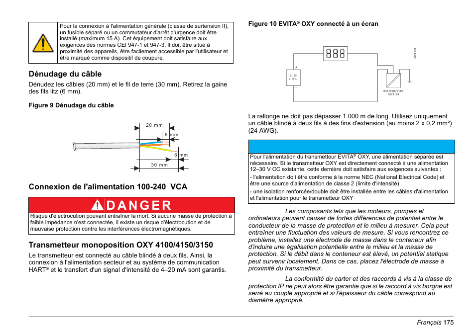 Av i s | Hach-Lange EVITA OXY Basic User Manual User Manual | Page 175 / 375