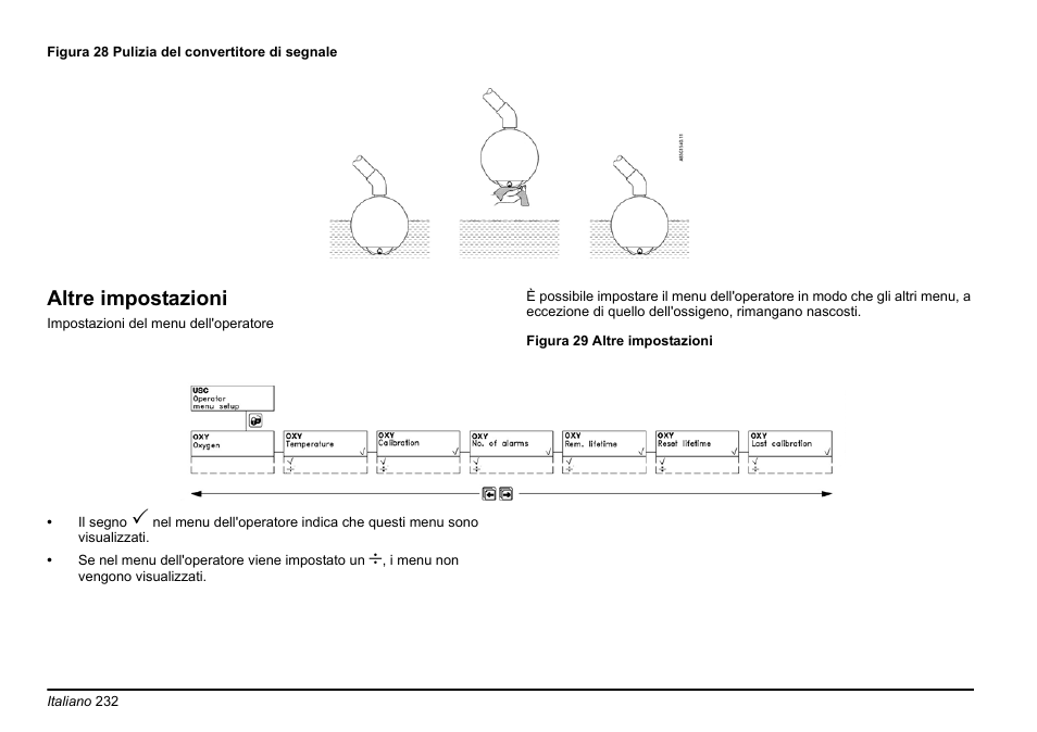 Altre impostazioni | Hach-Lange EVITA OXY Basic User Manual User Manual | Page 232 / 375