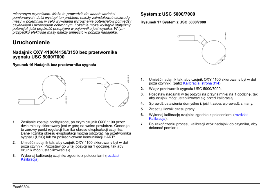 Uruchomienie | Hach-Lange EVITA OXY Basic User Manual User Manual | Page 304 / 375