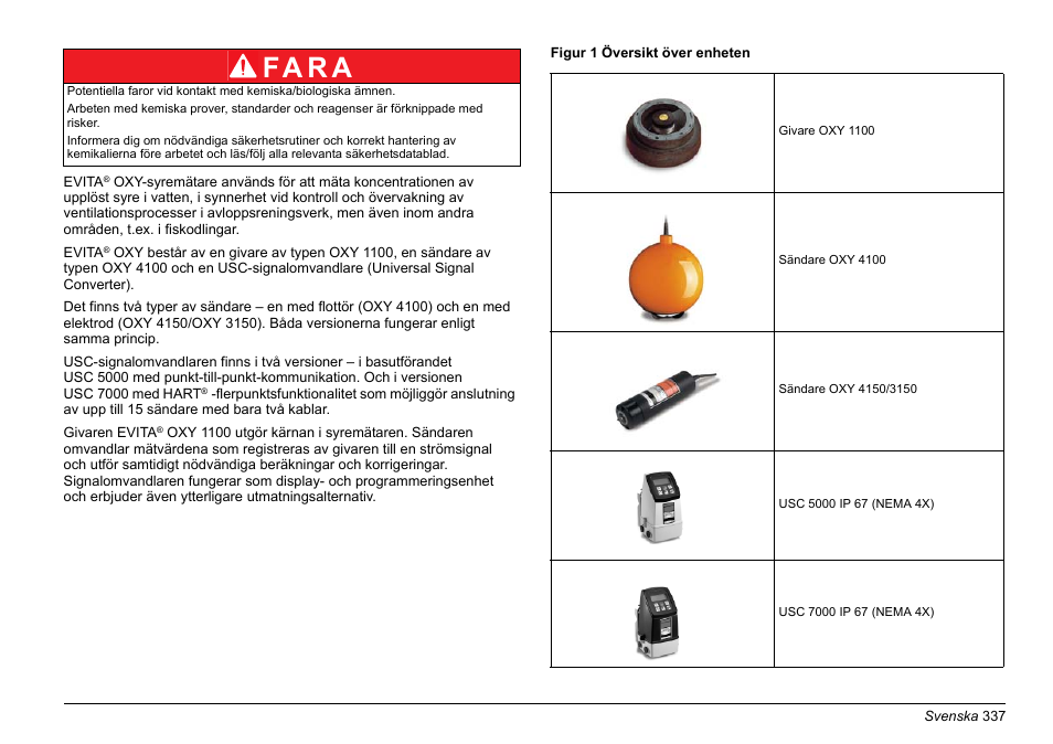 Fa r a | Hach-Lange EVITA OXY Basic User Manual User Manual | Page 337 / 375