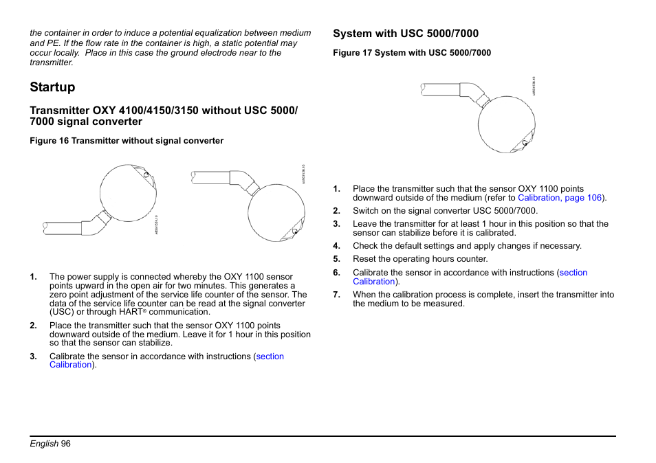 Startup | Hach-Lange EVITA OXY Basic User Manual User Manual | Page 96 / 375