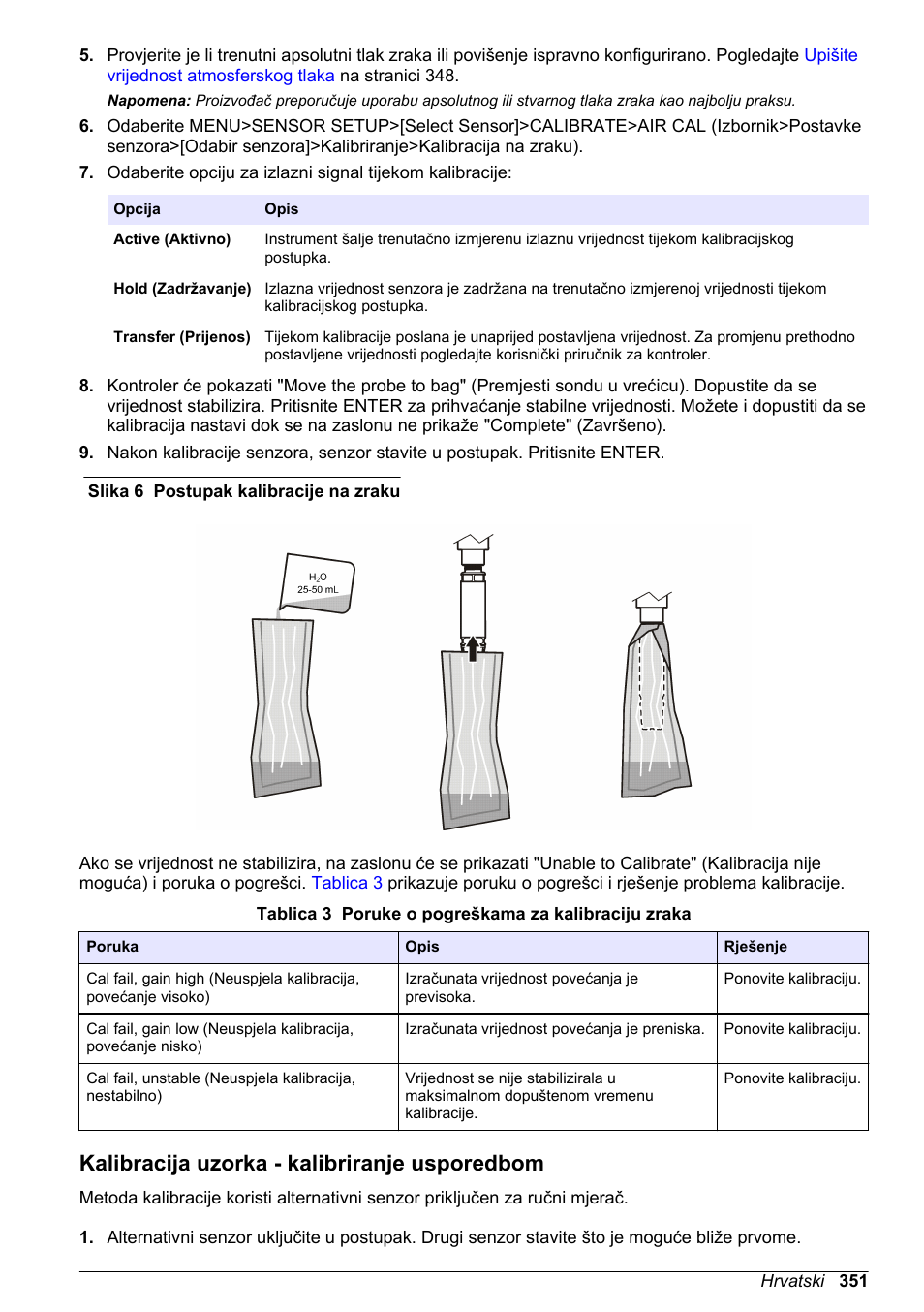 Kalibracija uzorka - kalibriranje usporedbom, Slika 6 | Hach-Lange LDO Sensor User Manual | Page 351 / 394