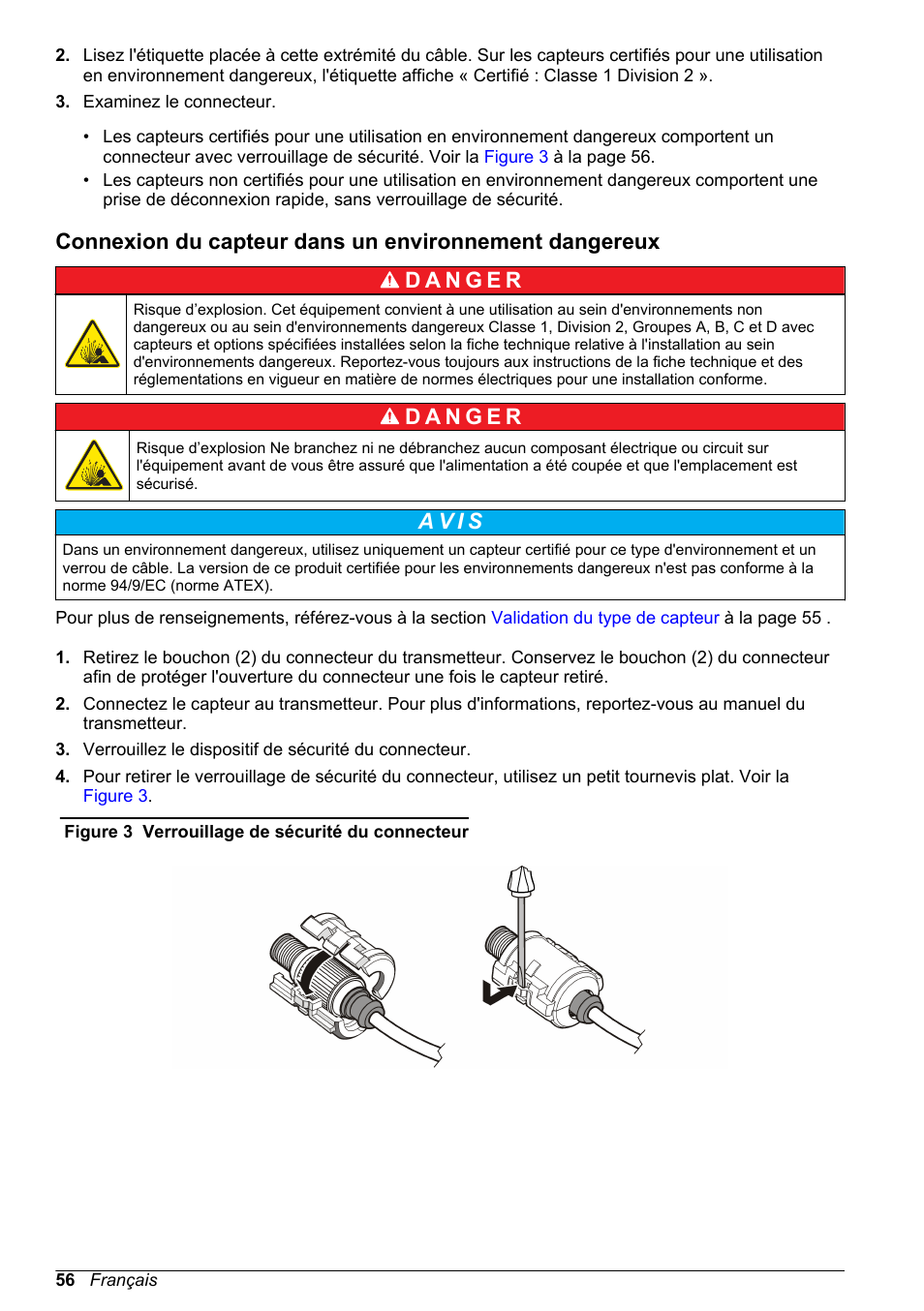 A v i s | Hach-Lange LDO Sensor User Manual | Page 56 / 394