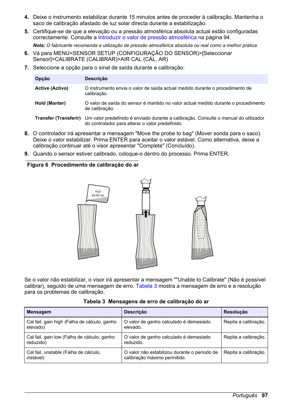 Não há gotas de água na tampa do sensor, Figura 6 | Hach-Lange LDO Sensor User Manual | Page 97 / 394
