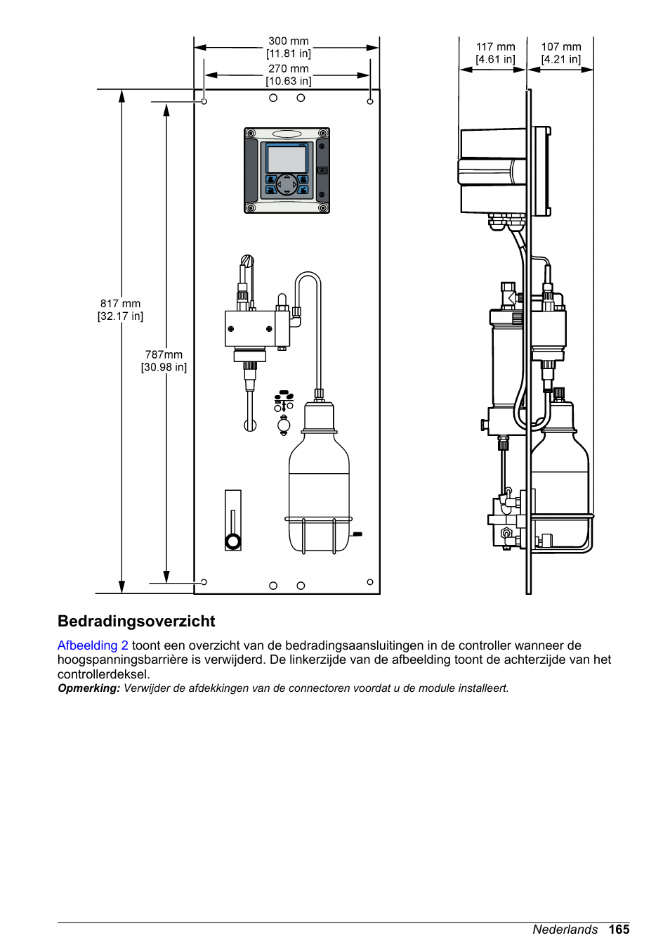 Bedradingsoverzicht | Hach-Lange POLYMETRON 9586 User Manual | Page 165 / 252
