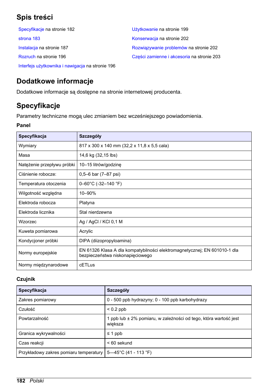 Hach-Lange POLYMETRON 9586 User Manual | Page 182 / 252