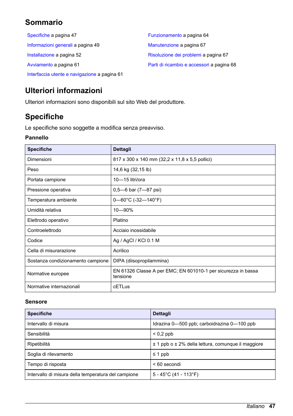 Hach-Lange POLYMETRON 9586 User Manual | Page 47 / 252