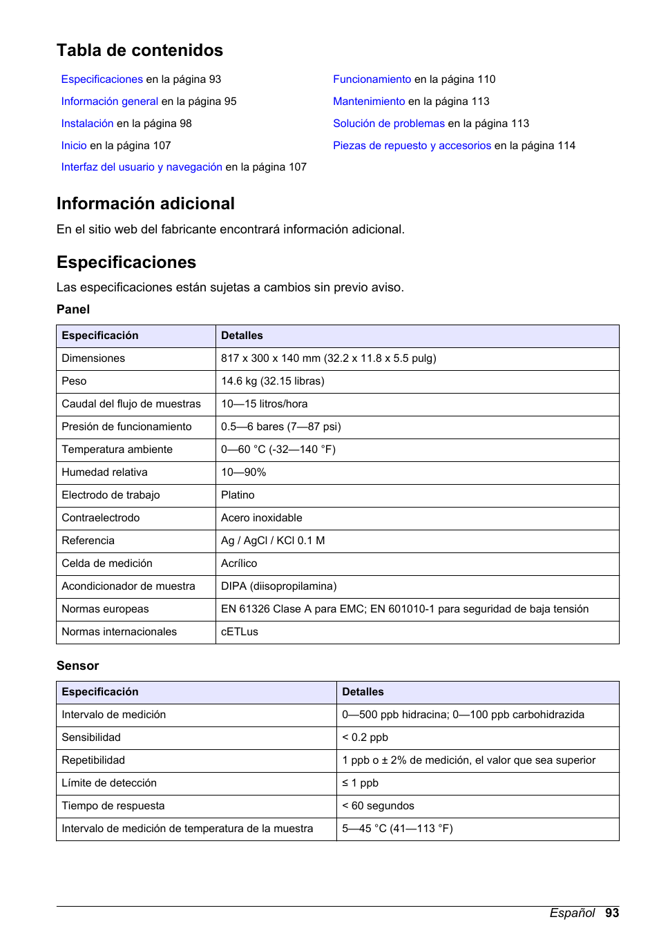 Hach-Lange POLYMETRON 9586 User Manual | Page 93 / 252
