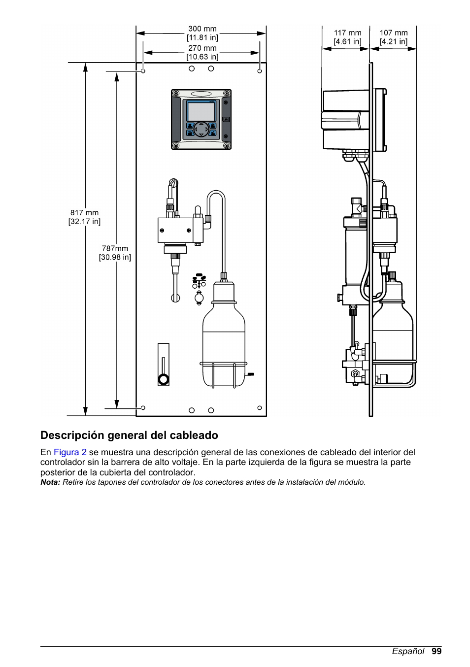 Descripción general del cableado | Hach-Lange POLYMETRON 9586 User Manual | Page 99 / 252