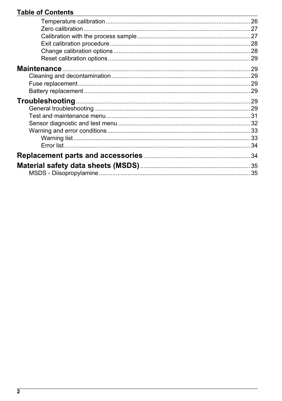 Hach-Lange POLYMETRON 9586 User Manual | Page 4 / 42
