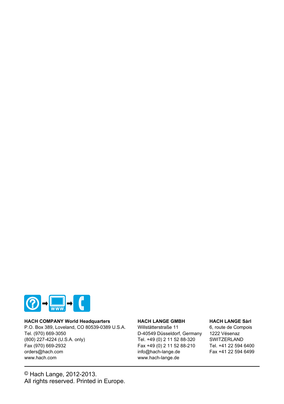 Hach-Lange POLYMETRON 9245 Basic User Manual User Manual | Page 110 / 110