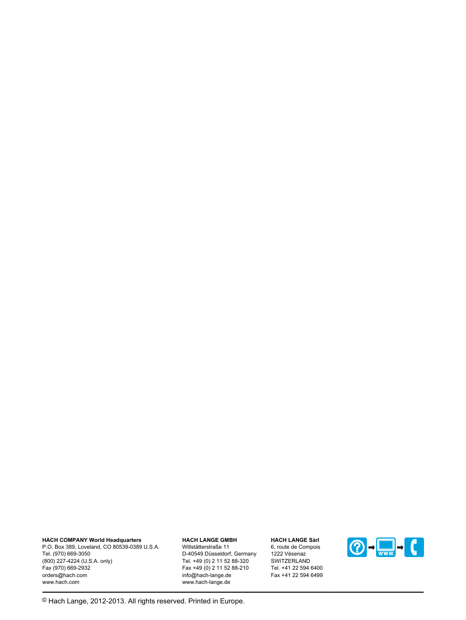 Hach-Lange POLYMETRON 9245 User Manual User Manual | Page 132 / 132
