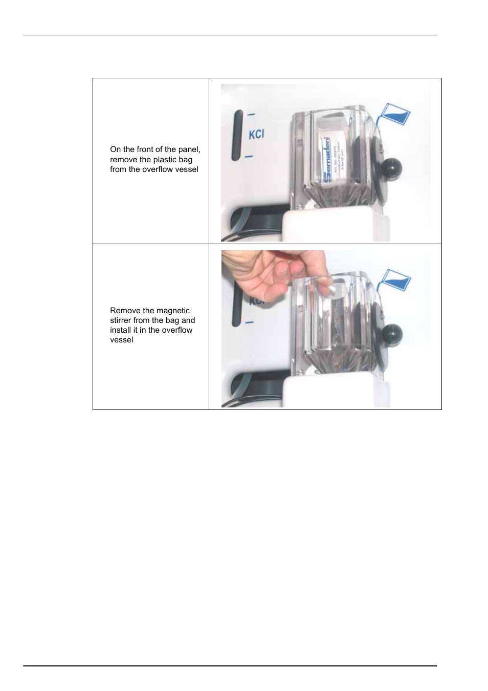 6 magnetic stirrer installation | Hach-Lange POLYMETRON 9245 User Manual User Manual | Page 46 / 132