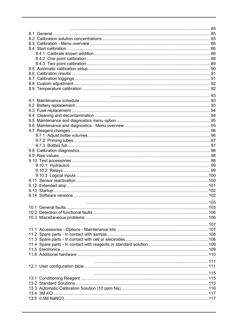Hach-Lange POLYMETRON 9245 User Manual User Manual | Page 5 / 132