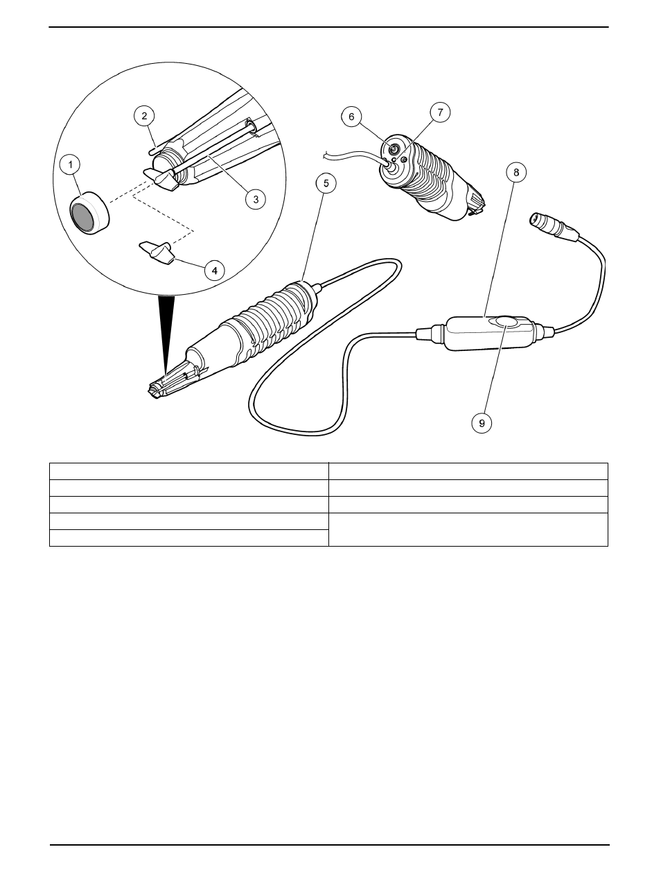 Figure 1 probe overview, Preparation for use | Hach-Lange HQD - BOD LDO Probe LBOD User Manual | Page 2 / 12