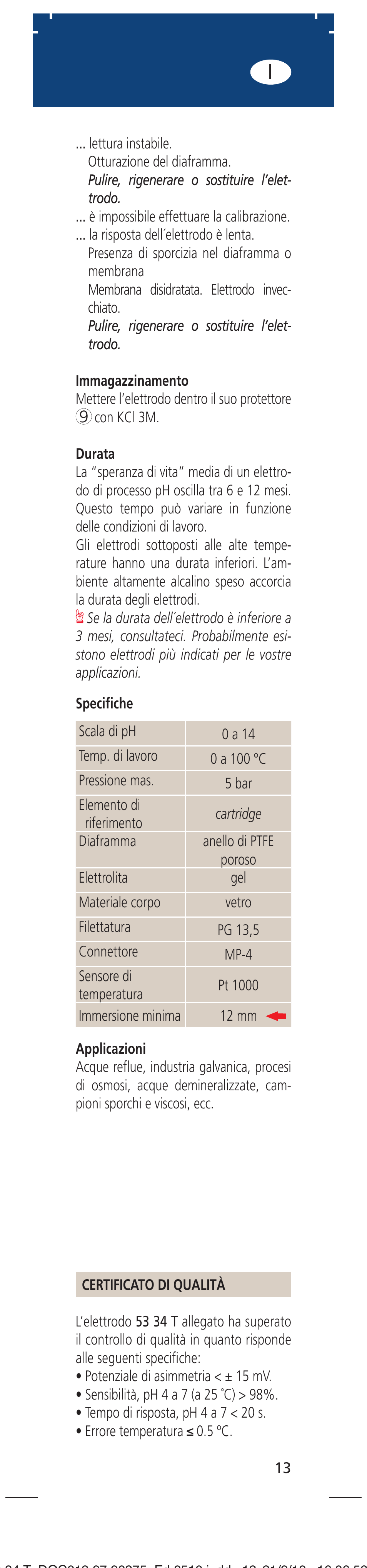 Hach-Lange 5334 T User Manual | Page 13 / 16