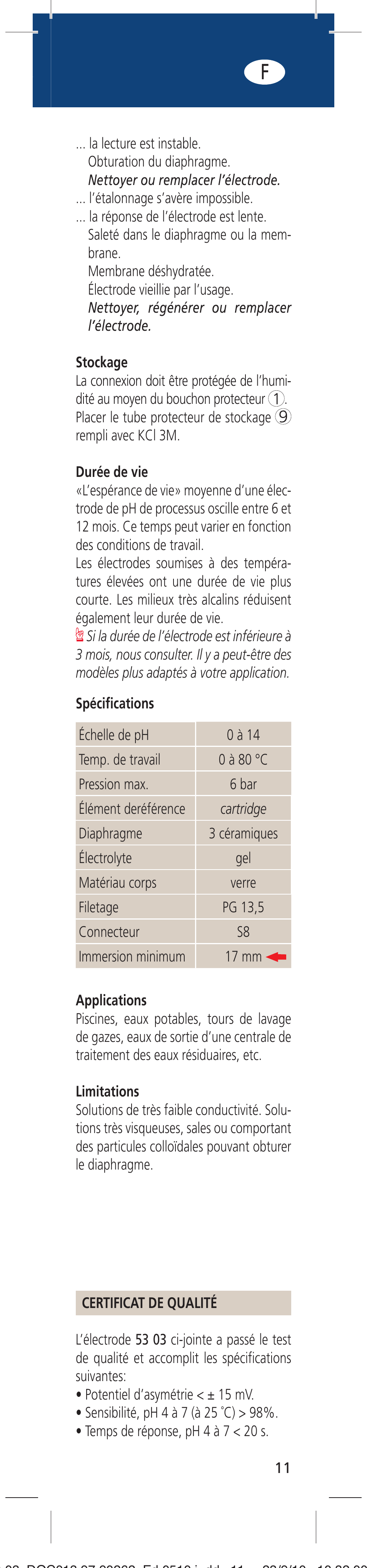 Hach-Lange 5303 User Manual | Page 11 / 16