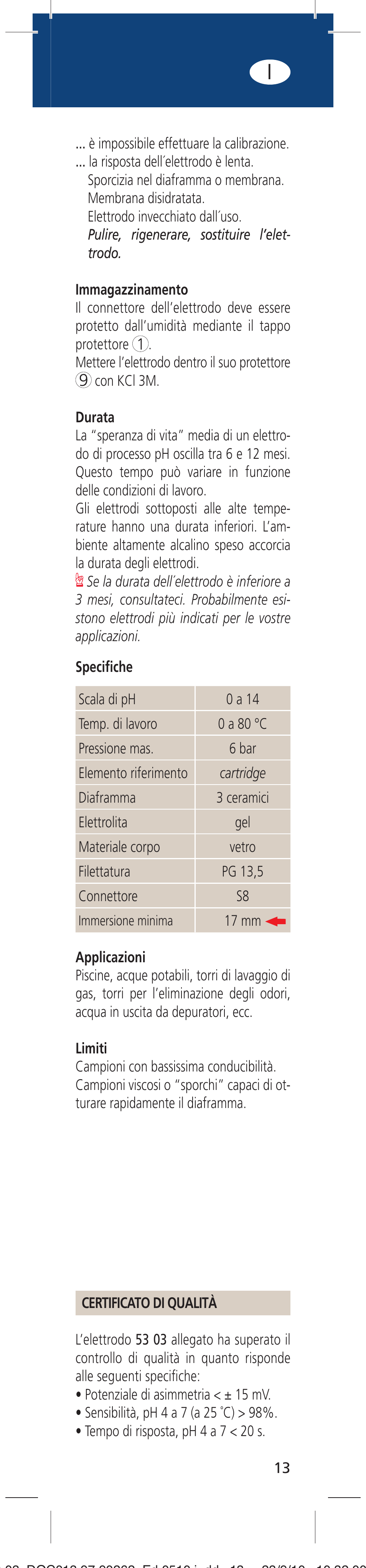 Hach-Lange 5303 User Manual | Page 13 / 16