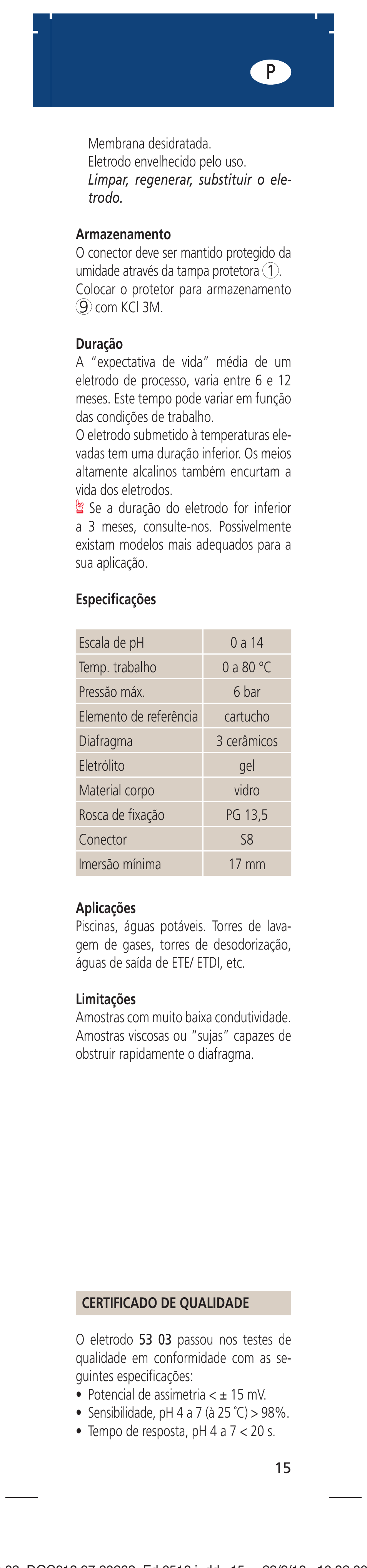 Hach-Lange 5303 User Manual | Page 15 / 16