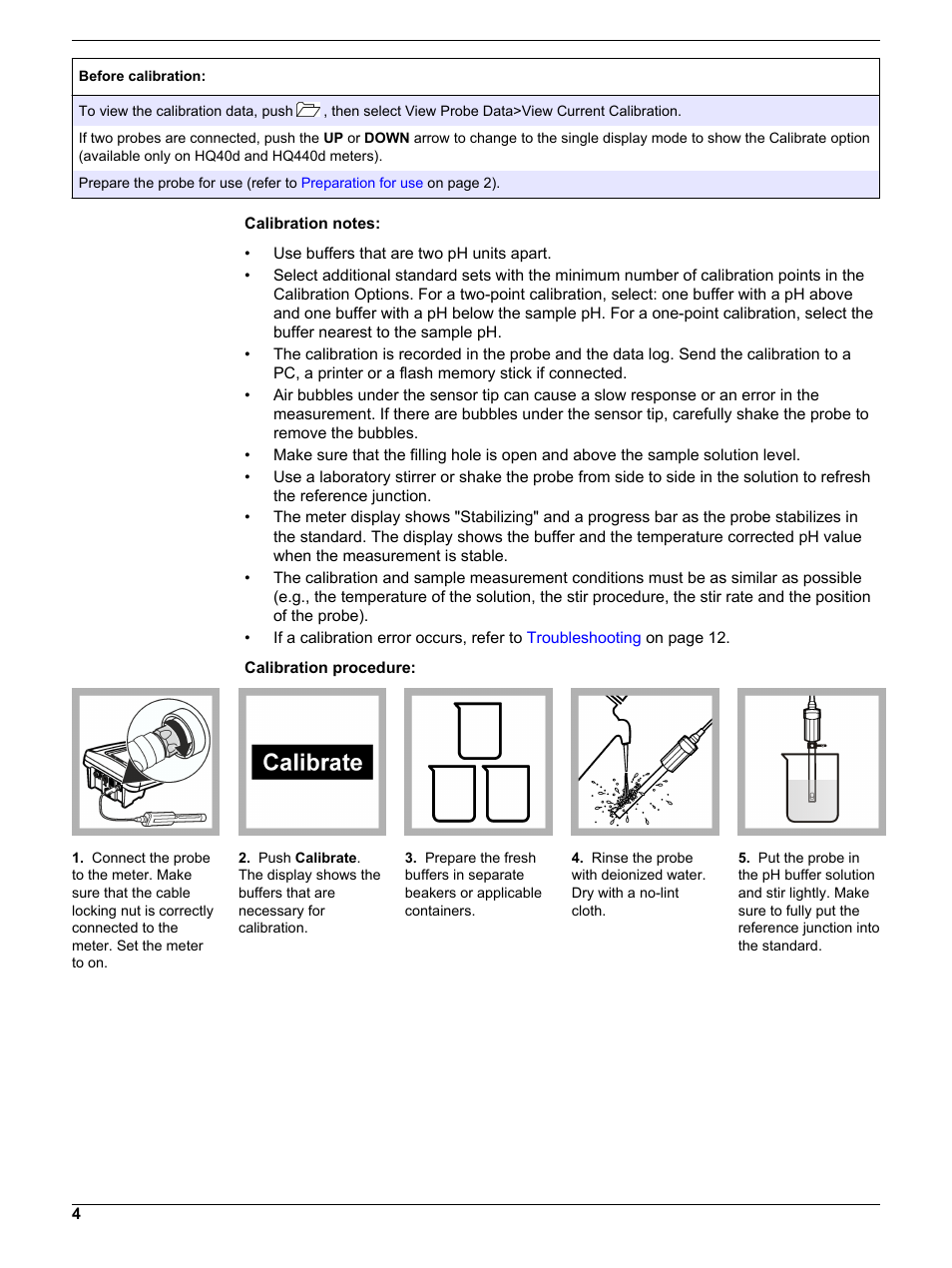 Hach-Lange PHC705 User Manual | Page 4 / 16