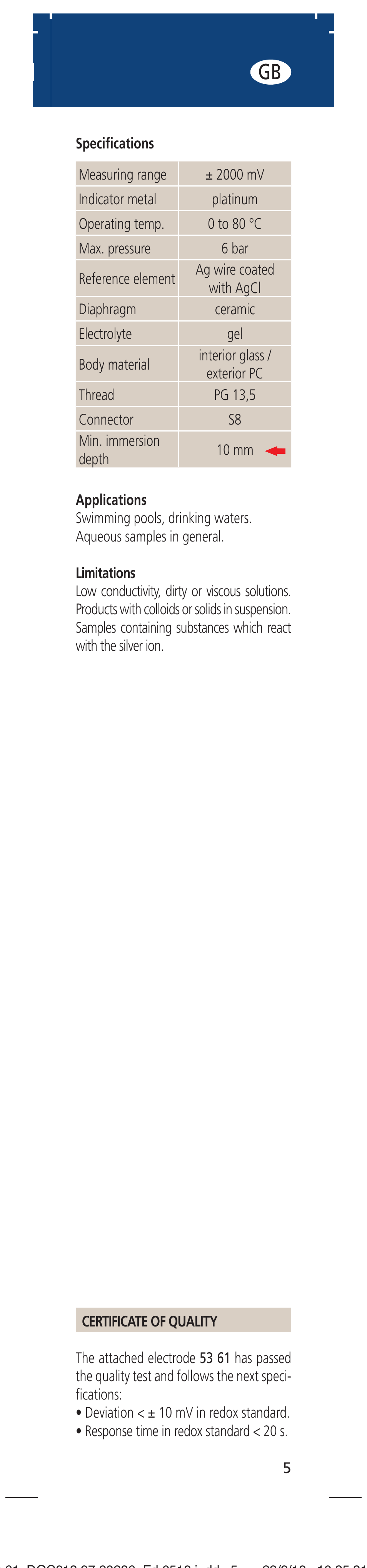 Hach-Lange 5361 User Manual | Page 5 / 16