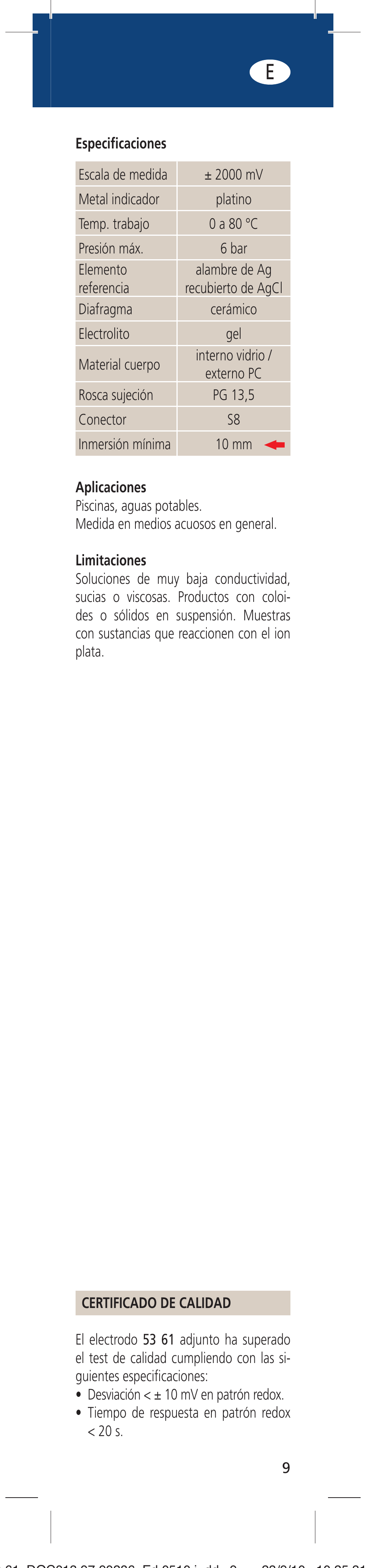 Hach-Lange 5361 User Manual | Page 9 / 16