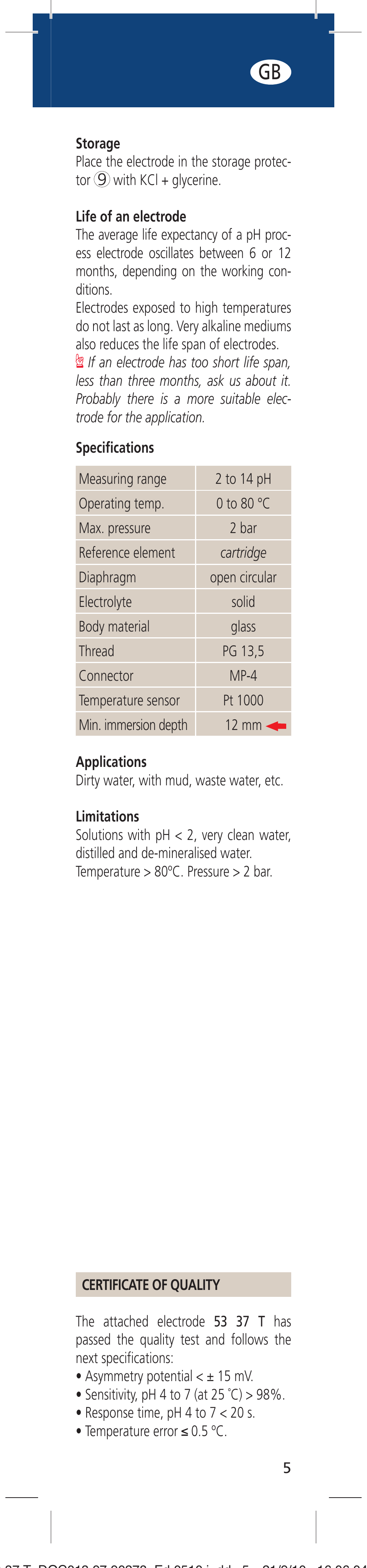 Hach-Lange 5337T User Manual | Page 5 / 16