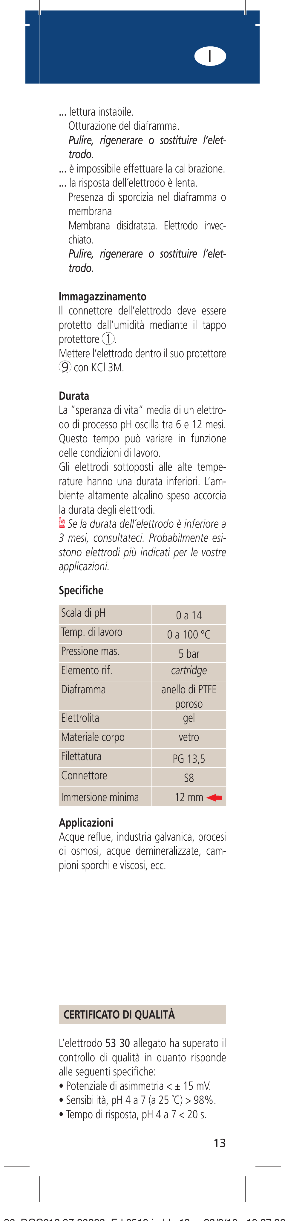 Hach-Lange 5330 User Manual | Page 13 / 16