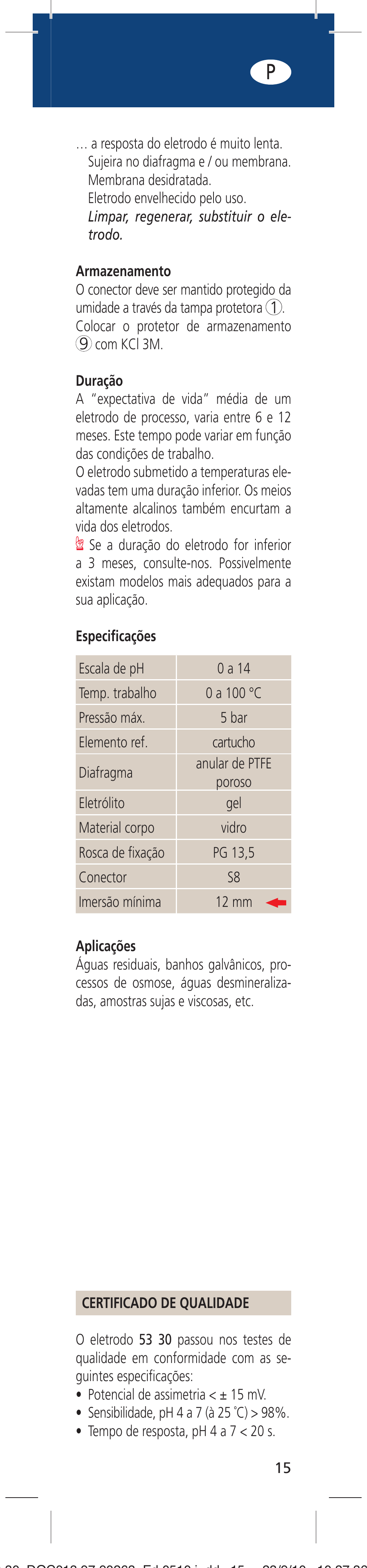 Hach-Lange 5330 User Manual | Page 15 / 16