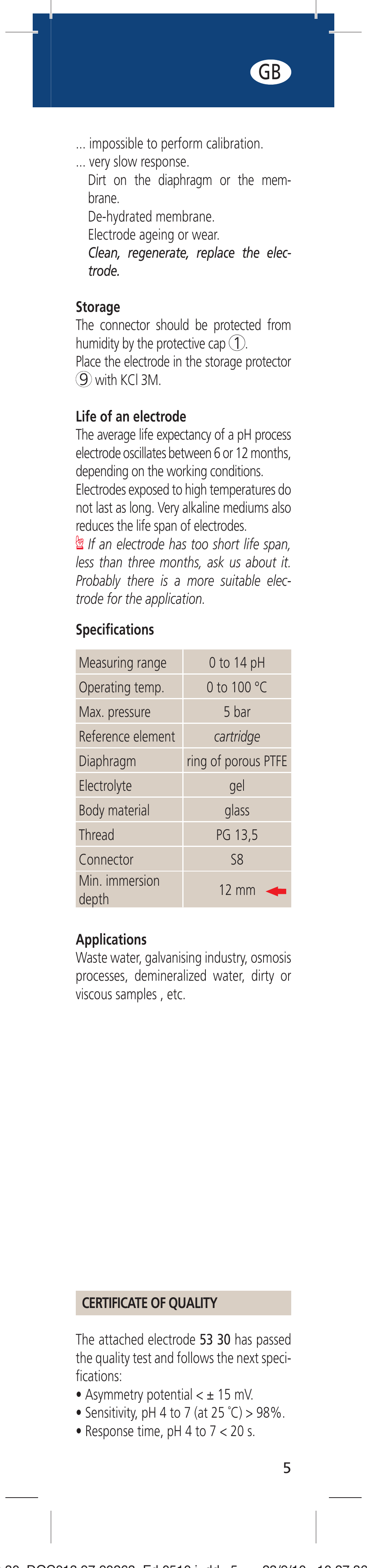 Hach-Lange 5330 User Manual | Page 5 / 16