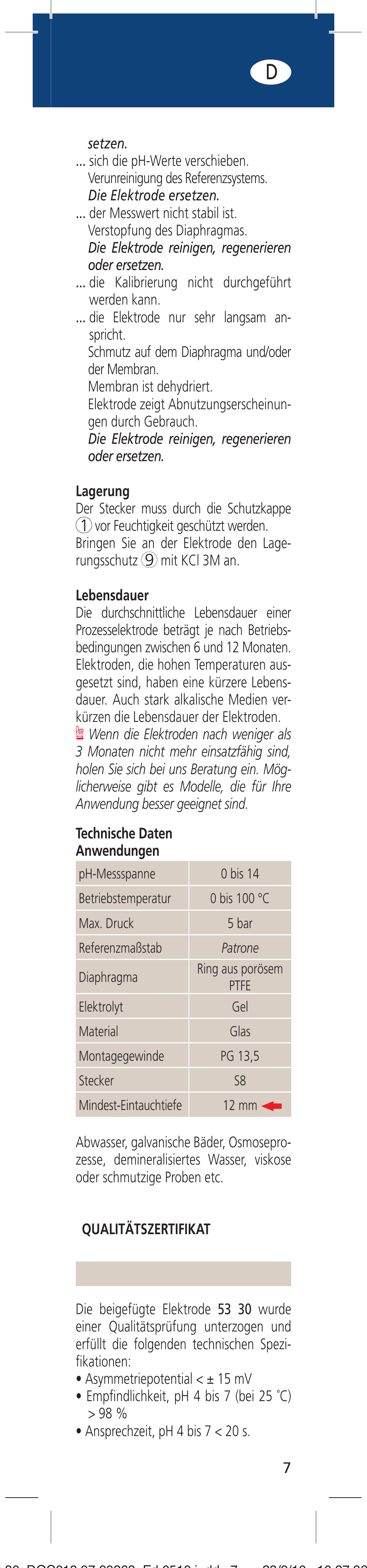 Hach-Lange 5330 User Manual | Page 7 / 16