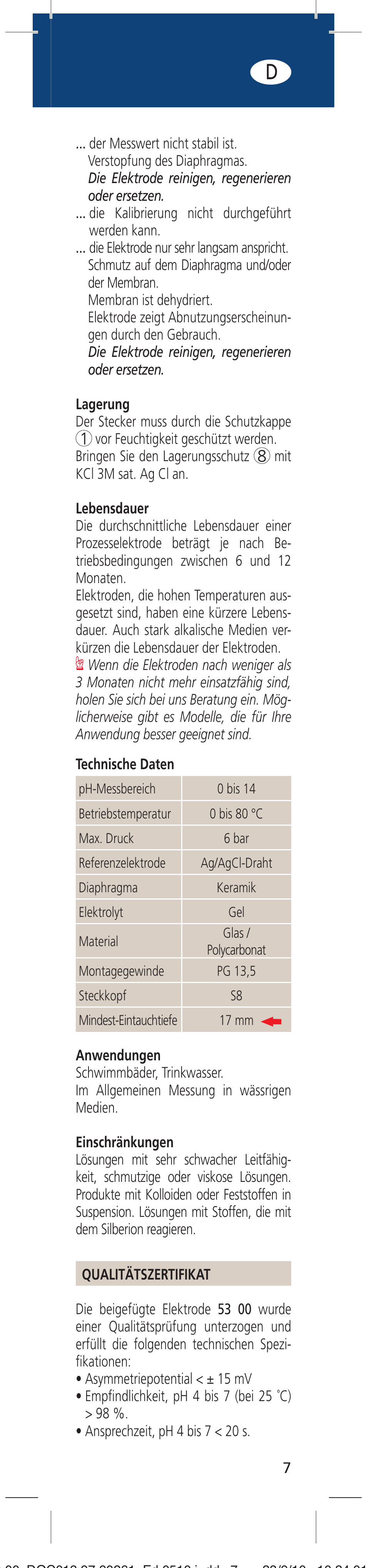 Hach-Lange 5300 User Manual | Page 7 / 16
