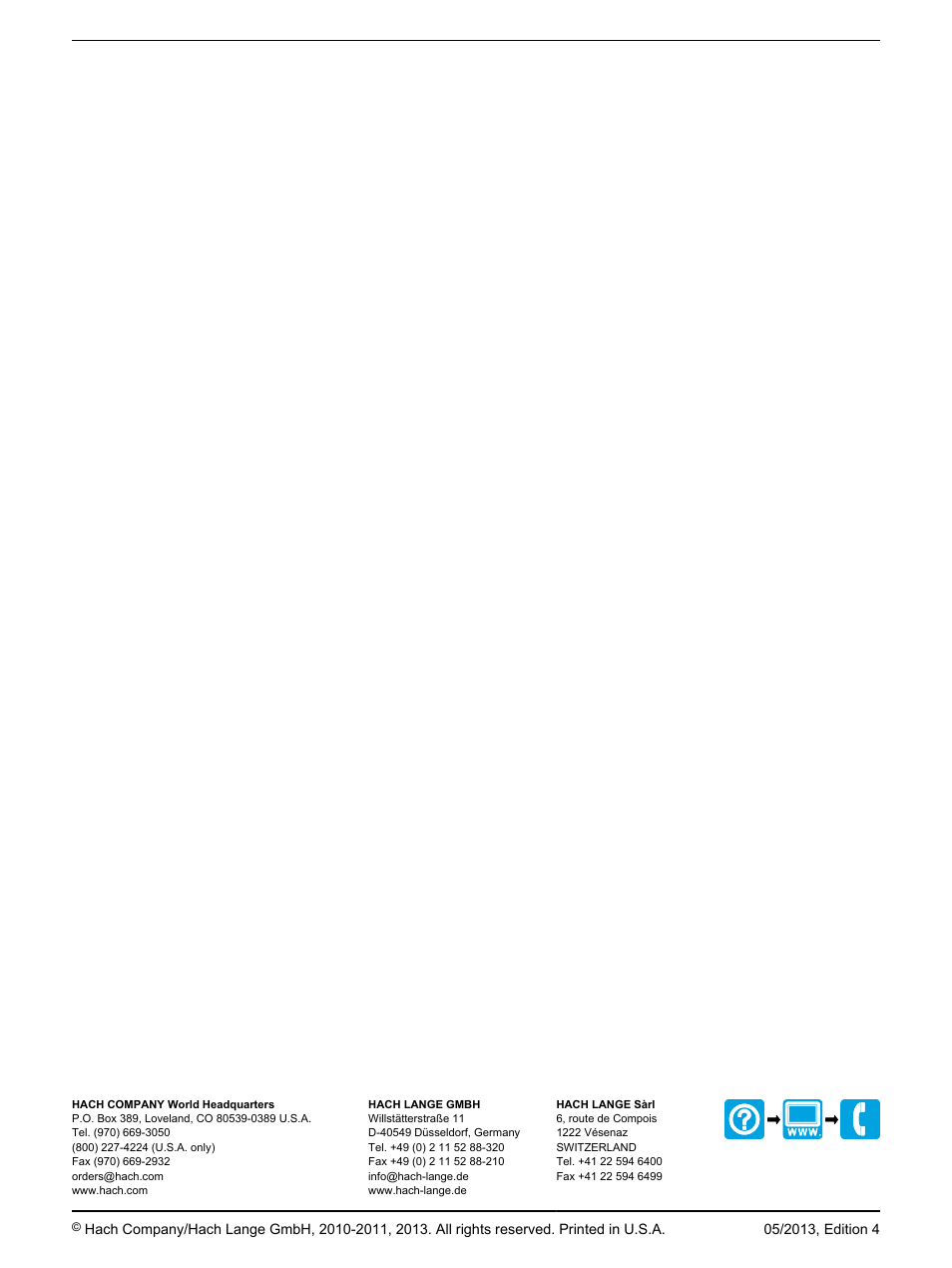 Hach-Lange ISEF12103 User Manual User Manual | Page 14 / 14