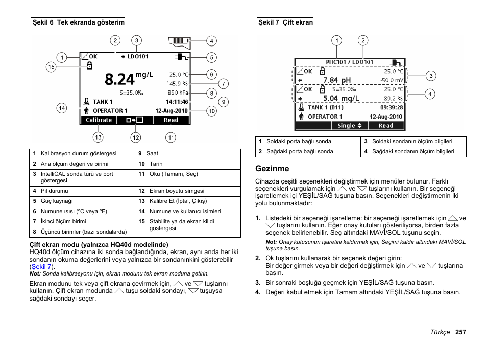 Gezinme, Şekil 6 | Hach-Lange HQ30D Basic User Manual User Manual | Page 257 / 354