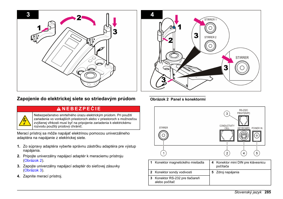 Hach-Lange SENSION+ EC71 User Manual | Page 285 / 362
