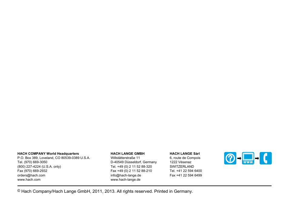 Hach-Lange SENSION+ pH3 User Manual | Page 278 / 278