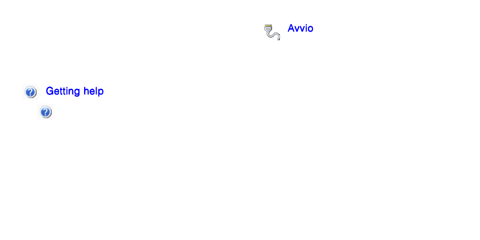 Getting help, Aavvio vvio vvio vvio vvio | Hach-Lange HACH DATA TRANS Data collection software for spectrophotometers User Manual | Page 5 / 19